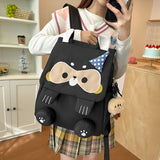 Kawaii Cartoon Squirrel Daypack Backpack – Lightweight, High Capacity & Durable