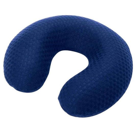 “ Ergonomic memory foam travel pillow – lightweight 0.9 lbs neck support cushion to relieve pain & improve sleep ”