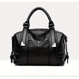 Women’s Classic 2-Way Leather Bag – Premium Soft PU Shoulder & Crossbody Pillow Tote for Business, Work & Daily Use
