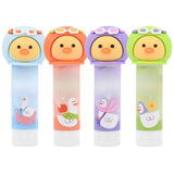4-Pack Cute Solid Glue Sticks – Cartoon School & Office Craft Adhesive Supplies