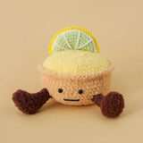 Thread Crochet Doll – Handmade Whimsical Stuffed Food Plush Toy with Cute Face, Squeezable & Decorative Crochet Plushie