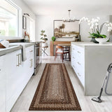 Washable Modern Braided Area Rug – Large Non-Slip Carpet for Living Room & Bedroom Floor Décor