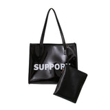 Transparent Mini Tote Pouch for Women – Large Composite Clear Under-Arm Bag