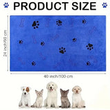 Quick-Dry Microfiber Dog Bath Towel – Soft, Super Absorbent Pet Grooming Towel Set (2 pcs) 🐾