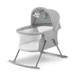 Kinderkraft LOVI Travel Bassinet – Portable Folding Baby Bed with Adjustable Hood & Built-in Mosquito Net