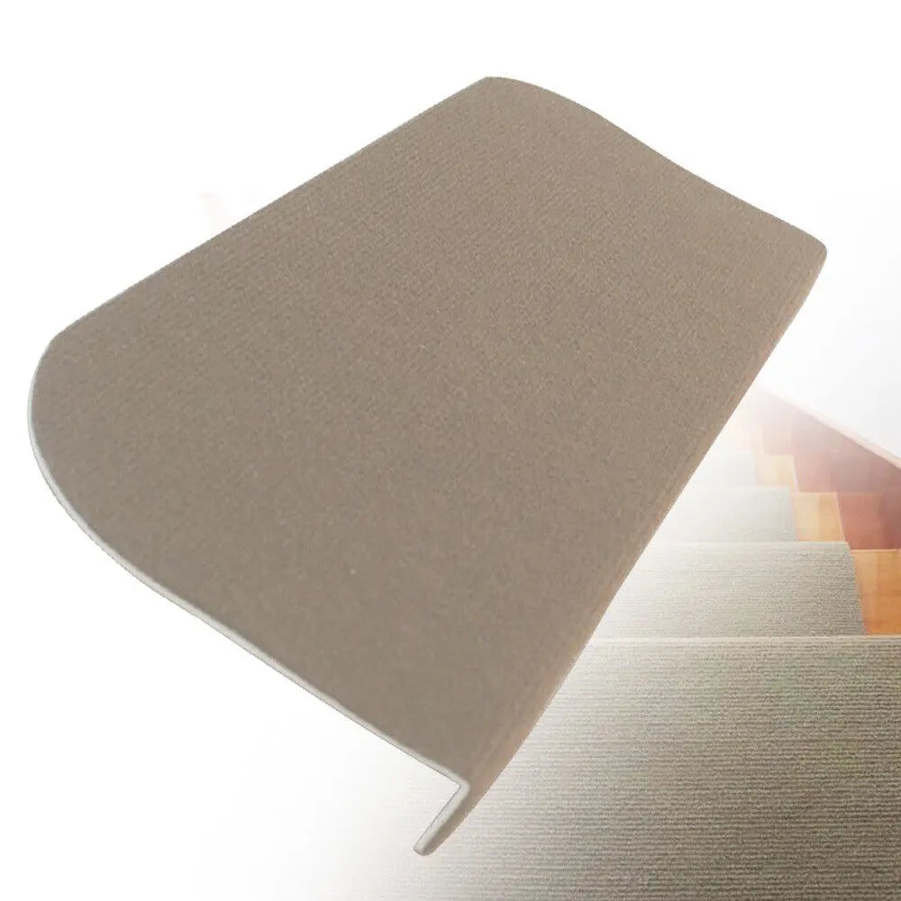 13PCS Adhesive Stair Treads Set – Non-Slip Carpet Pads 55×24cm Stair Protection Covers for Home Safety & Style