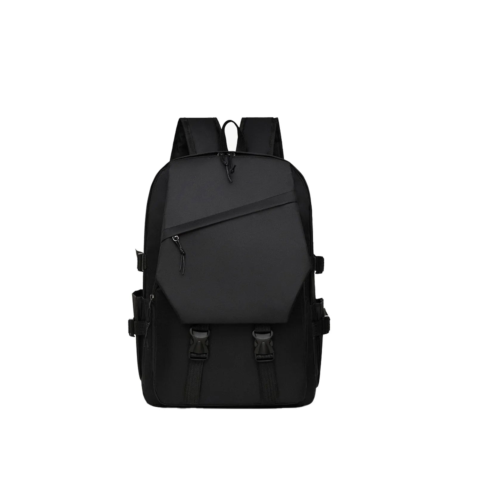 2025 Simple Solid-Color Backpack — Spacious Travel & Commuter Bag for School, Work & Daily Use