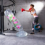 160 cm Inflatable Sandbag Vertical Boxing Column – Freestanding Fitness Decompression Tumbler for Kids & Adults
