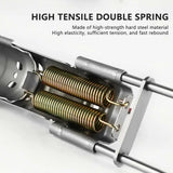 Stainless Steel Automatic Fishing Rod Holder – Spring Loaded Stand Bracket for All Rods 35×17cm 🎣✨