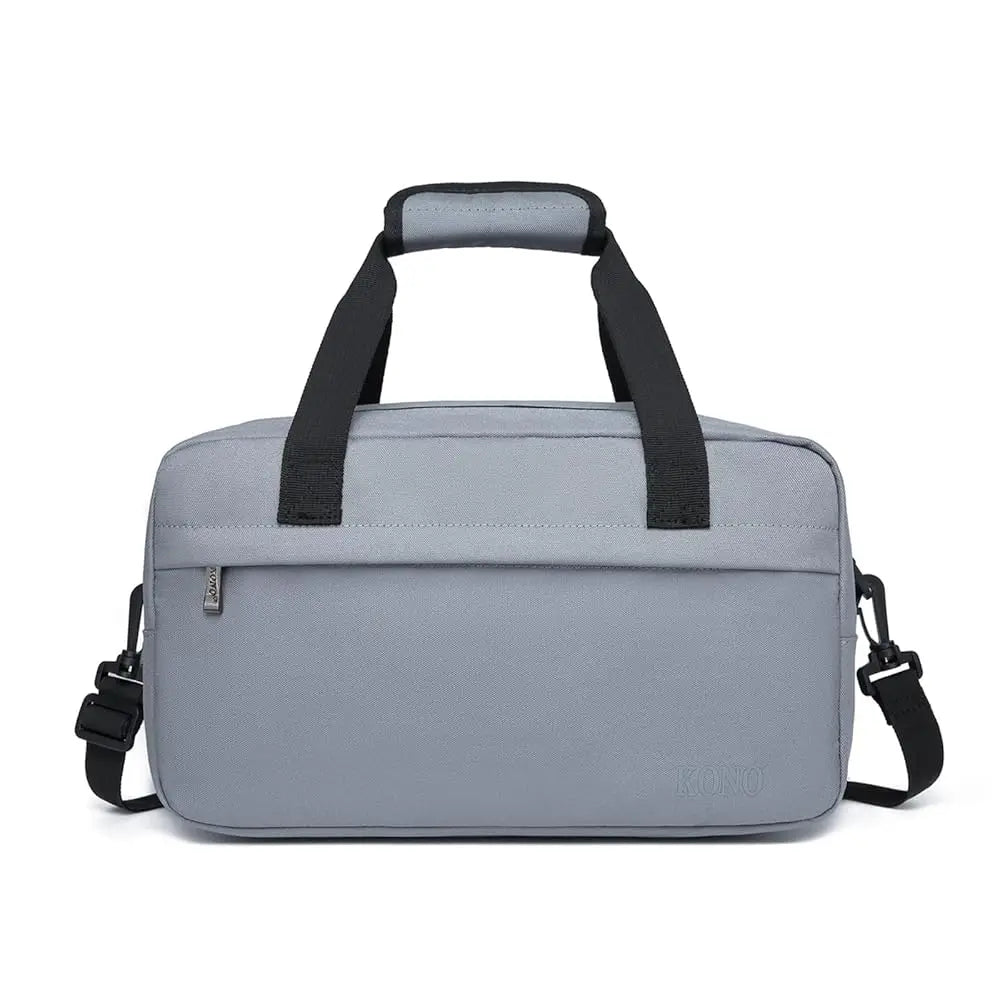 KONO 35×20×20 cabin bag – Ryanair under-seat 14L carry-on duffel, unisex hand luggage for travel, flights & sports