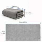 4-Piece Hotel-Grade Bamboo-Cotton Towel Set – Ultra-Absorbent Luxury Bath & Face Towels
