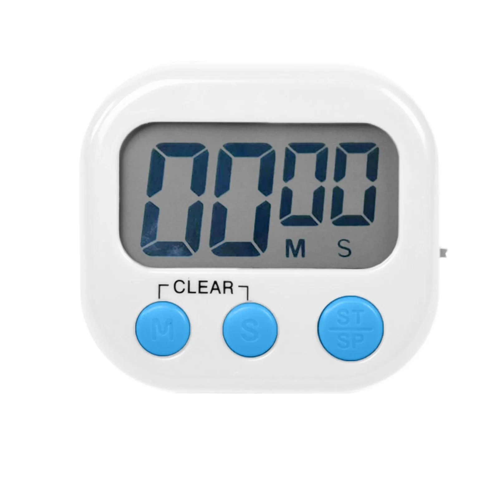 Digital Countdown Timer with Large LCD & One-Touch Control — Kitchen, Classroom, Study & Egg Timer