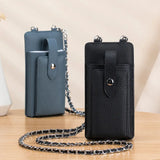 Women’s Small Crossbody Phone Purse – Fashion Wallet Shoulder Bag with Chain Strap, Card Slots & Pocket for Daily Use