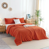 All-Season Reversible Washable Microfiber Comforter Set – Luxury Skin-Friendly Bedding Bundle