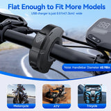 QC3.0 Motorcycle USB Charger 30W – Waterproof Fast Charger with Handlebar Mount for Bike, Smartphone & Digital Camera