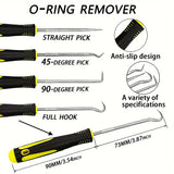 1 540-Piece O-Ring Assortment Kit – Metric Nitrile Rubber Sealing Rings with 4 Pick Tools for Automotive, Plumbing & Pressure Washer Repair