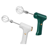 Handheld Electric Mixer – USB Rechargeable Mini Whisk with One-Touch Speed Control & Beater Attachments 🍰🔋