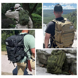 45 L Tactical Backpack – Waterproof Large Capacity Travel Rucksack for Men & Outdoor Use 🎒