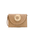 Women’s Raffia Straw Woven Bag – Handmade Summer Beach Shoulder & Crossbody Purse, Ladies’ Wrist Clutch & Handbag