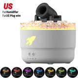 Cannon Blast Aroma Humidifier – Turret-Style Ultrasonic Diffuser with LED & Timer