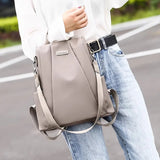 Oxford Cloth Anti-Theft Backpack for Women – Lightweight Multi-Pocket Gift Backpack