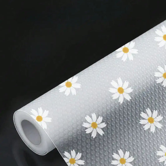 Waterproof Non-Slip Shelf Liner Roll 300 cm – Daisy Design Cabinet & Drawer Mat for Kitchen