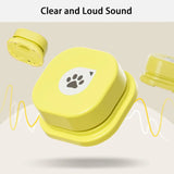 Mewoofun Voice Recording Button – Interactive Talking Pet Training Buzzer with Mat