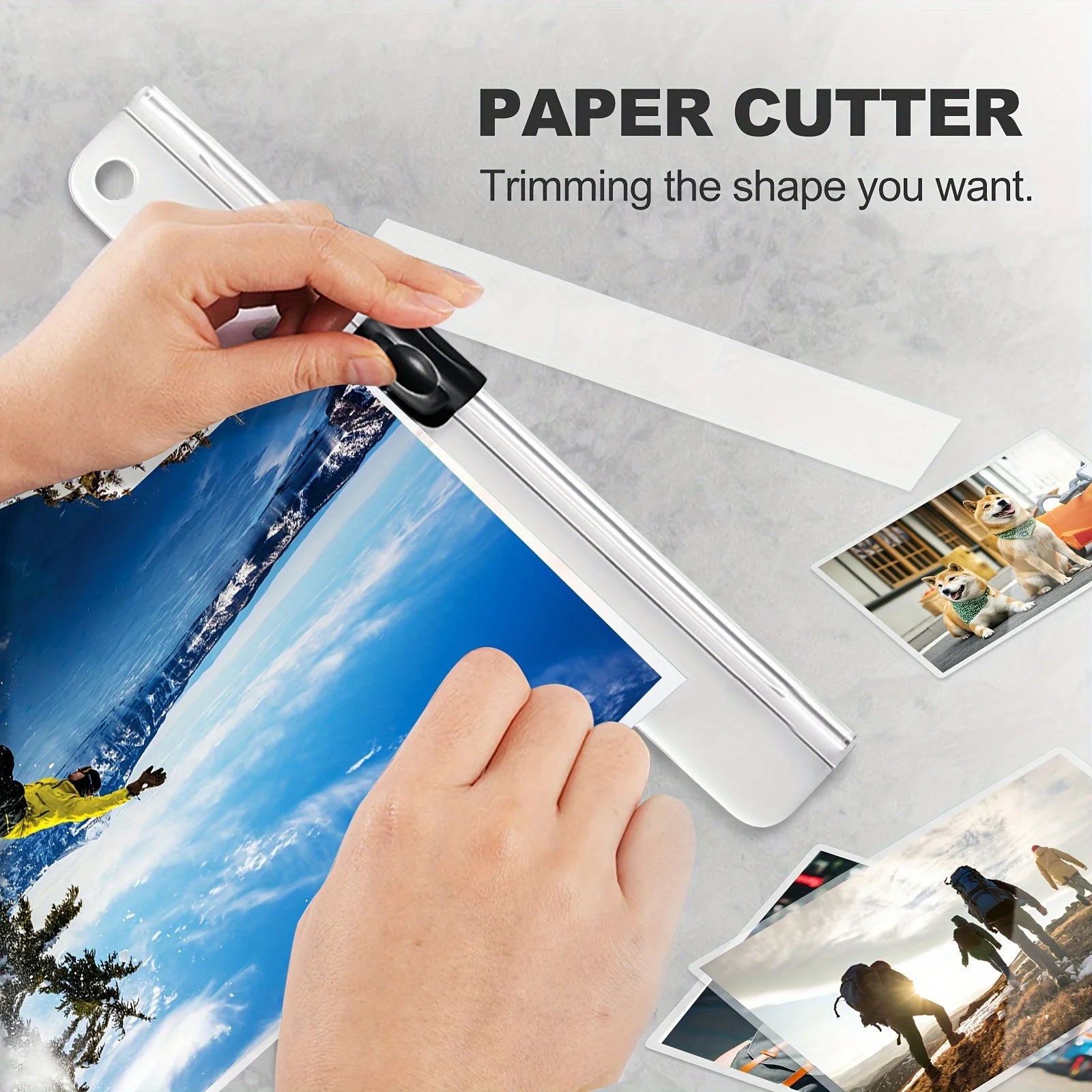 Bonsaii 4-in-1 13″ Laminator – Never-Jam Tech, NTC Temperature Control & 40 Self-Cutting Sheets