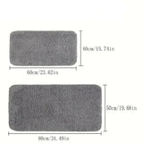 Anti-Slip Bathroom Floor Mat – Water-Absorbent & Quick-Dry Bath Rug for Home Décor