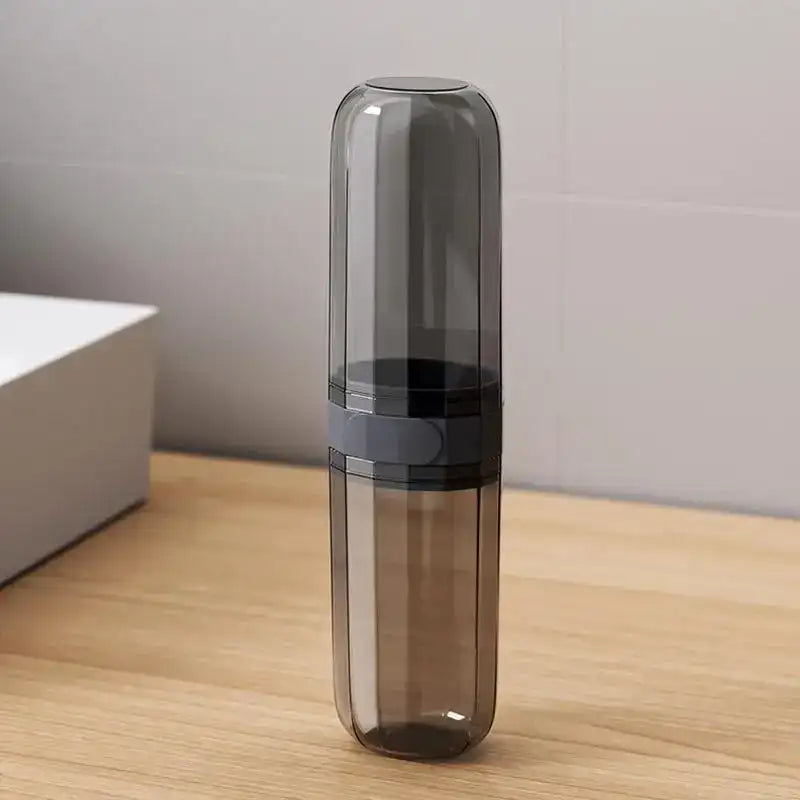 Dust-Proof Toothbrush & Toothpaste Travel Case – Leak-Proof Hygiene Holder