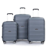 Travelhouse 3-Piece Hardshell Luggage Set – Spinner Wheels, TSA Lock, Lightweight Travel Trio