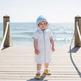 Children’s Hooded Beach Towel – Soft Embroidered Swim Cover-Up for Toddlers, Boys & Girls | Quick-Dry Bathrobe for Pool & Beach
