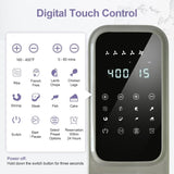 8.5 QT Large Capacity Air Fryer with Clear-View Window – Family Size Non-Stick Basket