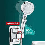 Adjustable ABS Shower Head Holder – Self-Adhesive Wall Mount Bracket for Handheld