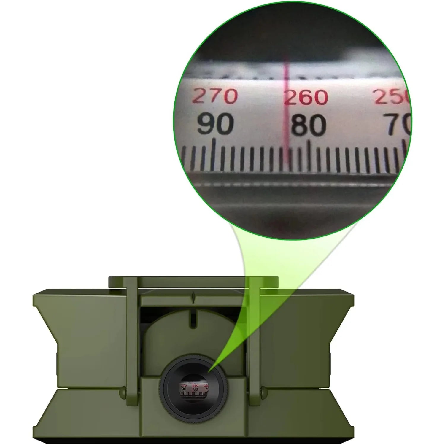 Professional Lensatic Metal Compass – Waterproof IP65 Outdoor Navigation & Clinometer for Camping & Hiking 🧭⛰️