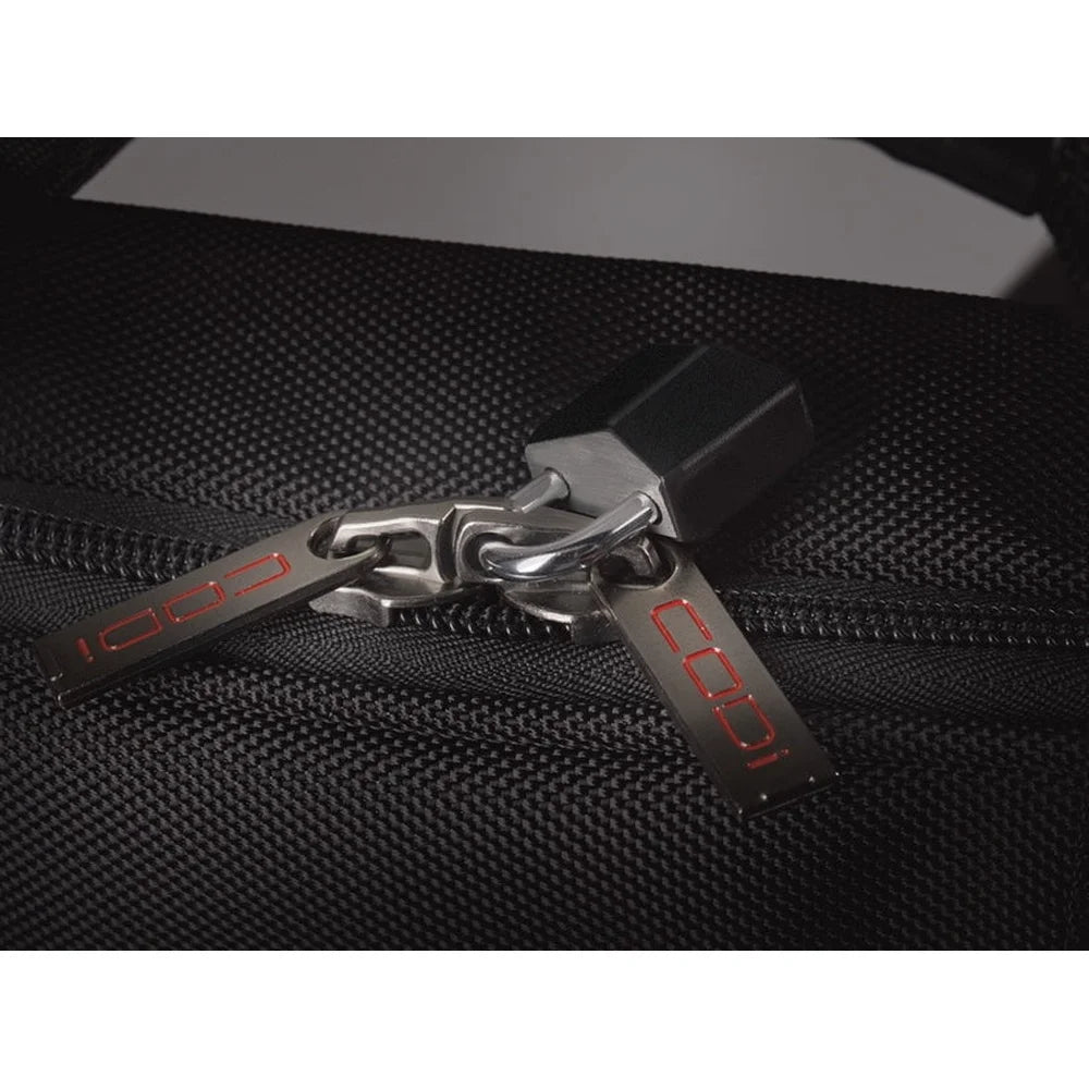Executive Laptop Briefcase – Unbreakable Zipper, USB Charging Port & Padded Compartments with Trolley Strap