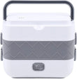 2-Layer 2-L Electric Lunch Box – Portable Self-Cooking Food Warmer Bento Container