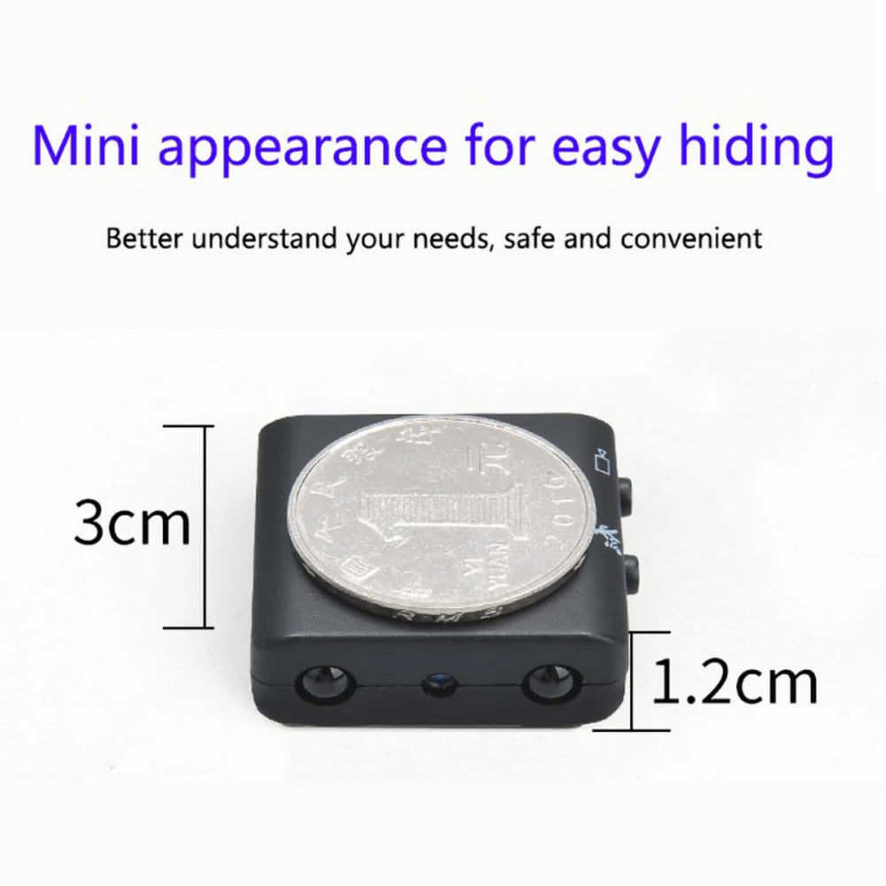 Mini Nanny Camera – 1080P HD Wireless Security Cam with Night Vision, Motion Detection & TF Card Support