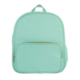 Green Customizable Nylon Backpack – Travel, School & Everyday Large Capacity Bag