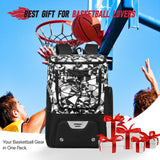 Sports Training Basketball Backpack – Ball Holder + Shoe Compartment | Gym, Soccer & Outdoor Sports Bag