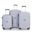 Travelhouse 3-Piece Hardshell Luggage Set – Spinner Wheels, TSA Lock, Lightweight Travel Trio