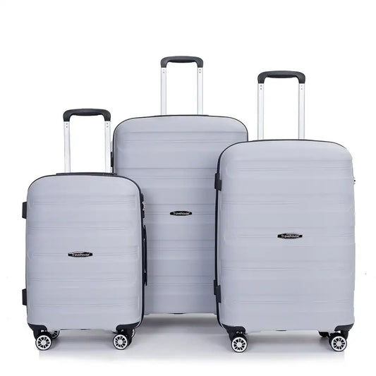 Travelhouse 3-Piece Hardshell Luggage Set – Spinner Wheels, TSA Lock, Lightweight Travel Trio
