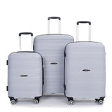 Travelhouse 3-Piece Hardshell Luggage Set – Spinner Wheels, TSA Lock, Lightweight Travel Trio