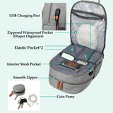 Diaper Bag Backpack with Pacifier Case – Maternity Baby Nappy Changing Bag | Newborn Essentials & Baby Registry Gift