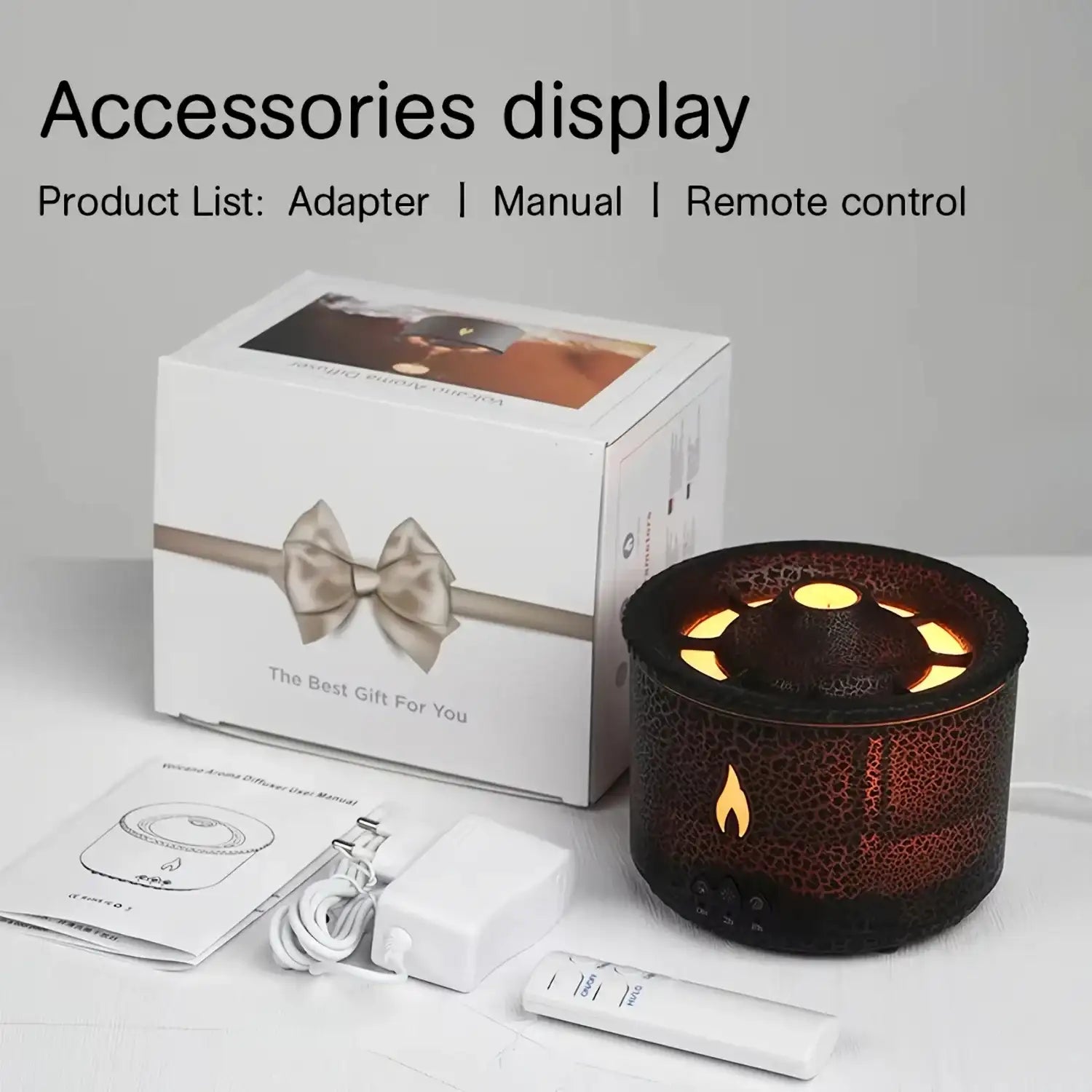 VEVOR 12-17 oz Electric Aromatherapy Diffuser & Humidifier – Dual Mist Modes, Auto-Off Timer, BPA-Free for Essential Oils