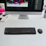 Logitech Wireless Keyboard and Mouse Combo – 2.4GHz Connection with 8 Multimedia & Shortcut Keys, Walmart Exclusive