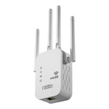 1200Mbps WiFi Extender – Dual-Band (2.4GHz/5GHz) Signal Booster with WAN/LAN Port & Amplifier for Home & Small Office