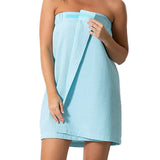 Women’s Quick-Drying Bath Towel Wrap – Soft Spa Body Wrap Bath Skirt with Adjustable Closure for Home, Gym & Travel