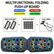 Portable Multifunctional Push-Up Board Set – Foldable Push-Up Bar System for Chest, Arms, Back & Abs Training