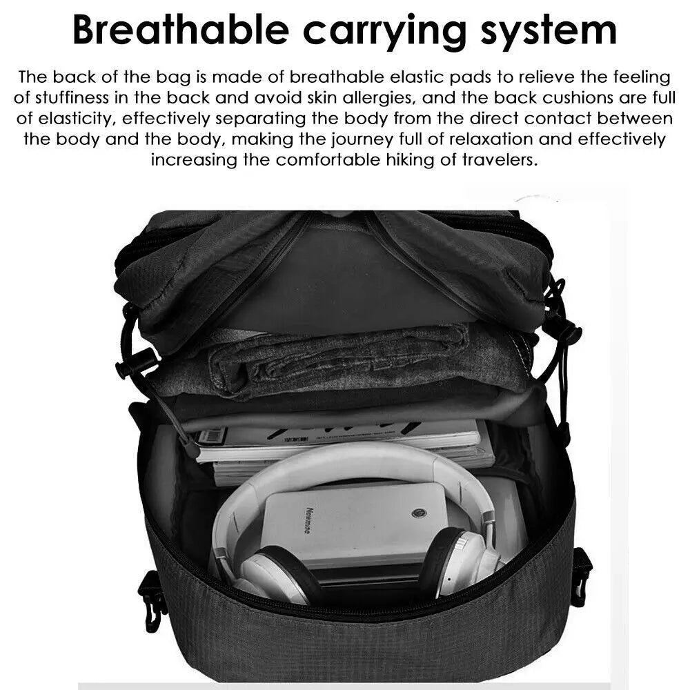 60L Outdoor Hiking & Camping Backpack – Large-Capacity Travel Rucksack | Trekking Expedition Pack